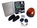 Tecno KITSE5M - tolókapu kit, 1db T011SOD vezérlés, beépített fixkódos rádióvevővel, 2db PTX433305AI-B 3 csatornás rádióadó, 1db TCLAMP-N villogó, 1pár TCFET-N fotocella