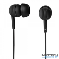 THOMSON EAR 3005 IN-EAR fülhallgató és mikrofon headset - fekete (132479)