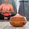 InnovaGoods InnovaGoods LED Wooden-Effect Párásító Aroma Diffúzor