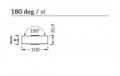 Topmet LED PROFIL VARIO30-07 TOLDÓ 180°-os