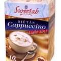 Diabetikus Sweetab diétás cappucino 10 db