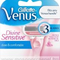 Gillette Venus Sensitive Borotvapenge 4 db fej (3 pengés fejek)