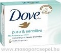 Dove Pure &amp; Sensitive hipoallergén krémszappan 100 g