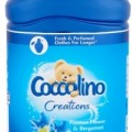 Coccolino Creations passion flower &amp; bergamot kék öblítőkoncentrátum 1,68 l 67 mosás (Kék szellő illat ) (EU)