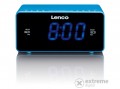 LENCO CR-520 ébresztőórás rádió, kék