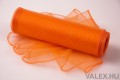 Valex Decor Organza 20cm x 8.2m - Narancssárga