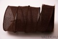 Valex Decor Juta szalag drótos szegéllyel 4cm x 6.4m - Barna