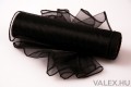 Valex Decor Organza 20cm x 8.2m - Fekete