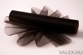 Valex Decor Snow organza 23.5cm x 10m - Fekete
