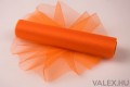 Valex Decor Snow organza 23.5cm x 10m - Narancssárga