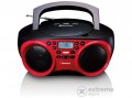 LENCO SCD-501 Bluetooth CD-s rádió, piros