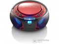 LENCO SCD-550 Bluetooth CD-s rádió, piros