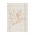 ceba pelenkázó lap puha 2 oldalú 50*70 Csillag beige