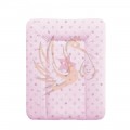 ceba pelenkázó lap puha kicsi 50*70 Csillag pink