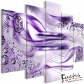 ArtGeist sp. z o o. Kép - Underwater Harp (5 Parts) Wide Violet