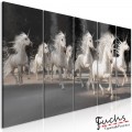 ArtGeist sp. z o o. Kép - Unicorns Run (5 Parts) Narrow