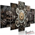 ArtGeist sp. z o o. Kép - Old Mechanism (5 Parts) Wide