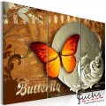 ArtGeist sp. z o o. Kép - Fiery butterfly and full moon