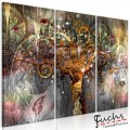 ArtGeist sp. z o o. Kép - Golden Tree (3 Parts)