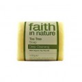 Faith In Nature Bio teafa szappan, 100 g