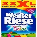Weiser Riese 5,5 kg mosópor, színes ruhákhoz. 5x hatásfok Intensiv Color 100 mosás .