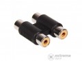 SBOX 3,5mm – 2 x RCA F/F adapter