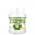 Scitec Nutrition Vita Greens & Fruits - Antioxidáns védelem 37 organikus növényi kivonattal, Körte-Citromfű ízű, 600 g