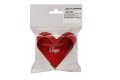 7 cm-es fém szív alakú sütikiszúró Anya feliratos csomagolásban