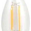 Life Light LED Középfehér-4200K 4W=40W 450 lumen Retro filament gyertya E14 LED izzó