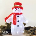 Life Light LED Karácsonyi figura hóember 36x23x40 cm 48 db hideg fehér LED