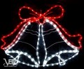 Life Light LED Karácsonyi figura harang 75x55 cm 168 db hideg fehér LED
