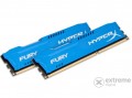 Kingston HyperX Fury Blue DDR3 8GB (2x4GB) 1600MHz memória kit (HX316C10FK2/8)