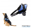 GoPro SJCAM kutyahám egy kameraállással (kutyás akció kamera rögzítő tartó kutya hám) - kék