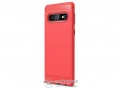 GIGAPACK telefonvédő gumi/szilikon tok Samsung Galaxy S10 (SM-G973) készülékhez, piros