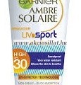 Garnier Amber Solaire UV Sport SPF 30 Naptej 50ml