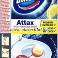 DOMESTOS Domestos Attax Lemon Fresh öntapadós WC-tisztító csík 3x10g