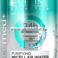 Eveline Facemed+ 3in1 tisztító és mattító micellás arclemosó víz 400ml