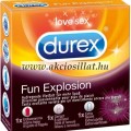 DUREX Fun Explosion óvszer mix 3db