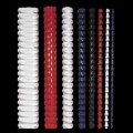FELLOWES Spirál, műanyag, 14 mm, 81-100 lap, , 25 db, fekete