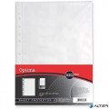 Optima Lefűzhető genotherm A/4 narancsos 40 mikron 100 db/csomag