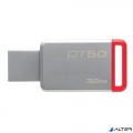 Kingston Pendrive DT 50 USB 3.0 32GB piros