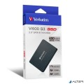 Verbatim SSD (belső memória), 480GB, SATA 3, 460/550MB/s, &quot;Vi500&quot;