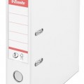 ESSELTE Iratrendező, 75 mm, A4, PP, élvédő sínnel, &quot;Standard&quot;, Vivida fehér