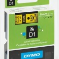 DYMO Feliratozógép szalag, 6 mm x 7 m, &quot;D1&quot;, sárga-fekete