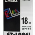 CASIO Feliratozógép szalag, 18 mm x 8 m, , fehér-fekete