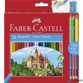 FABER CASTELL Színesceruza Faber-Castell Bicolor 24+3-as készlet