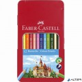 FABER CASTELL Színesceruza Faber-Castell fémdobozban 12-es készlet