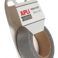APLI Szalag, 15 mm x 10 m, pöttyös, , ezüst