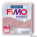 FIMO Gyurma, 57 g, égethető, &quot;Effect&quot;, rózsaszín gyöngyház