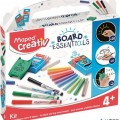MAPED CREATIV Kreatív készségfejlesztő rajzkészlet, különböző táblákhoz, , &quot;Board Essentials&quot;